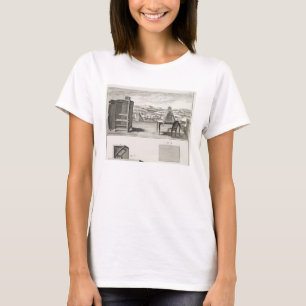 T-shirt Aides de dessin : un obscura d'appareil-photo et