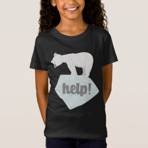 T-Shirt Aidez l'ours polaire