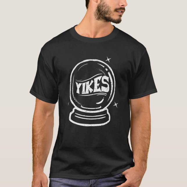 T-shirt Aïe Lecture de Boule de Cristal Diseuse de Bonne A (Devant)