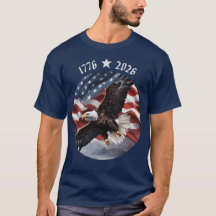 T-Shirt Aigle 250e Anniversaire Américain 1776-202