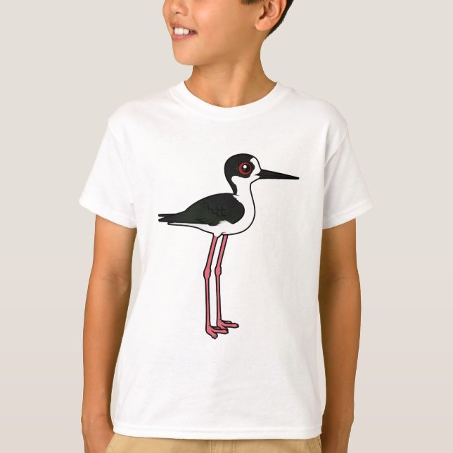 T-shirt Aigle à ailes noires (Devant)