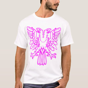T-shirt Aigle à deux têtes - Magenta