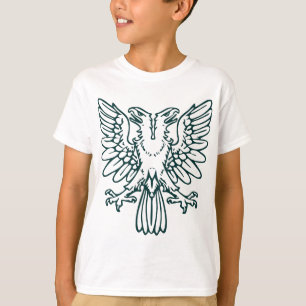 T-shirt Aigle à deux têtes - Vert foncé