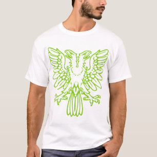 T-shirt Aigle à deux têtes - Vert Martien