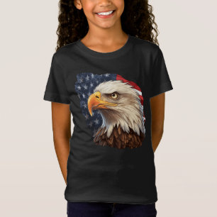 T-Shirt Aigle à drapeau américain