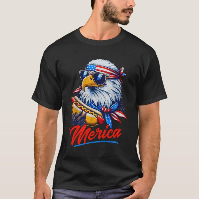 T-shirt Aigle à tête blanche (Devant)