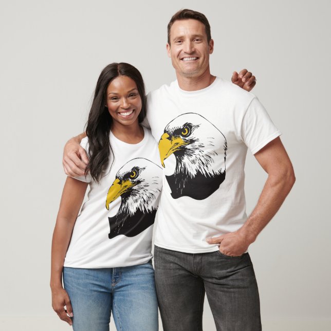 T-shirt Aigle à tête blanche américaine (Unisexe)