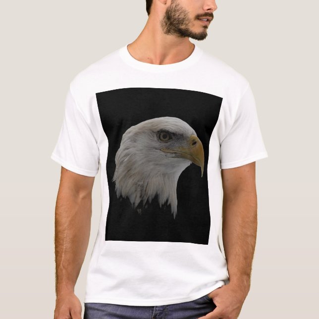 T-shirt Aigle à tête blanche américaine (Devant)