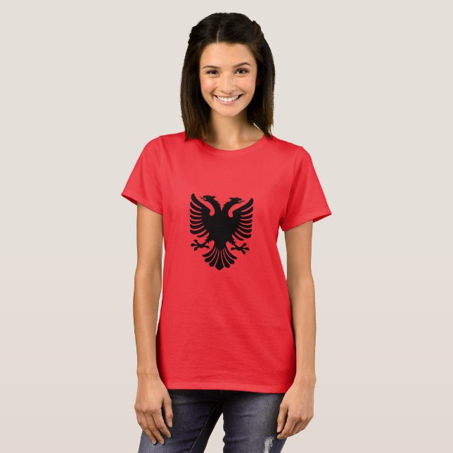 T-shirt Aigle albanais (Devant entier)