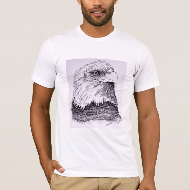T-shirt aigle américain (Devant)