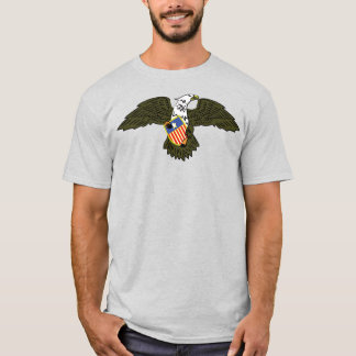 T-shirt Aigle américain armoiries Dieu arme le patriote 18