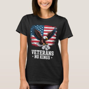 T-shirt Aigle américain des vétérans sans rois 