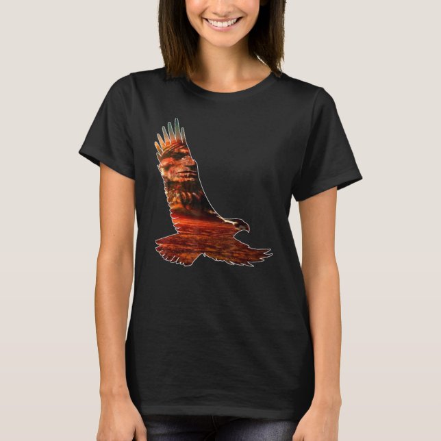 T-shirt Aigle amérindienne (Devant)