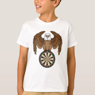 T-shirt Aigle aux fléchettes avec cible
