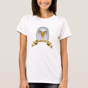 T-shirt Aigle avec Psaume 91:1