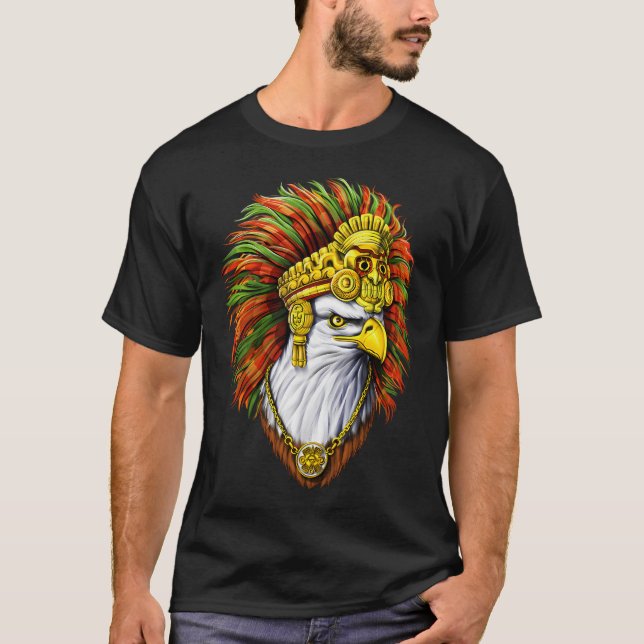 T-shirt Aigle aztèque (Devant)