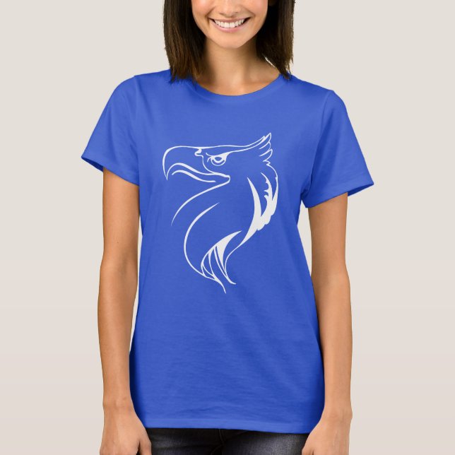 T-shirt Aigle blanc (Devant)