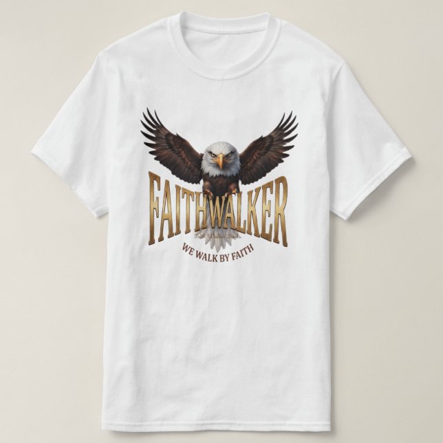T-shirt Aigle Blanc (Design devant)