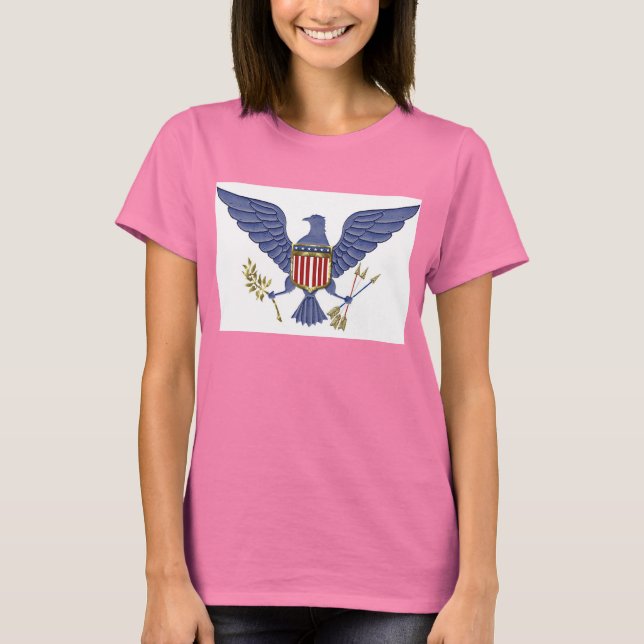 T-shirt Aigle bleu (Devant)