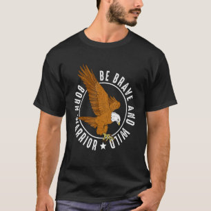T-shirt Aigle Brave Ornithologue Fauconnerie Faucon Hawks