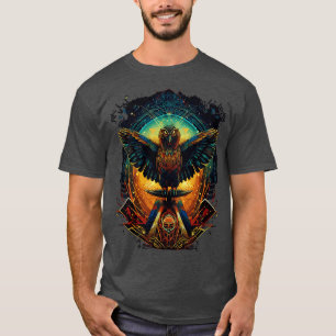 T-shirt Aigle chamanique DMT Art