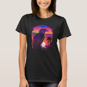 T-shirt Aigle chauve esthétique rétro