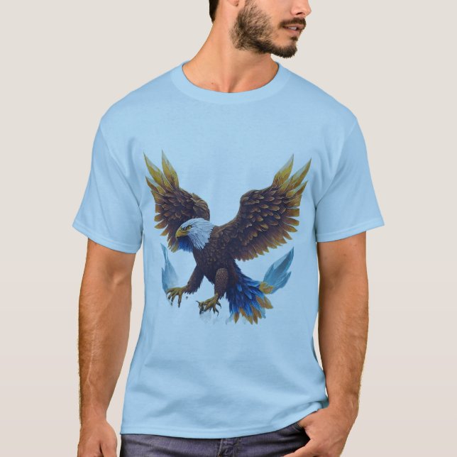 T-shirt Aigle de cristal (Devant)