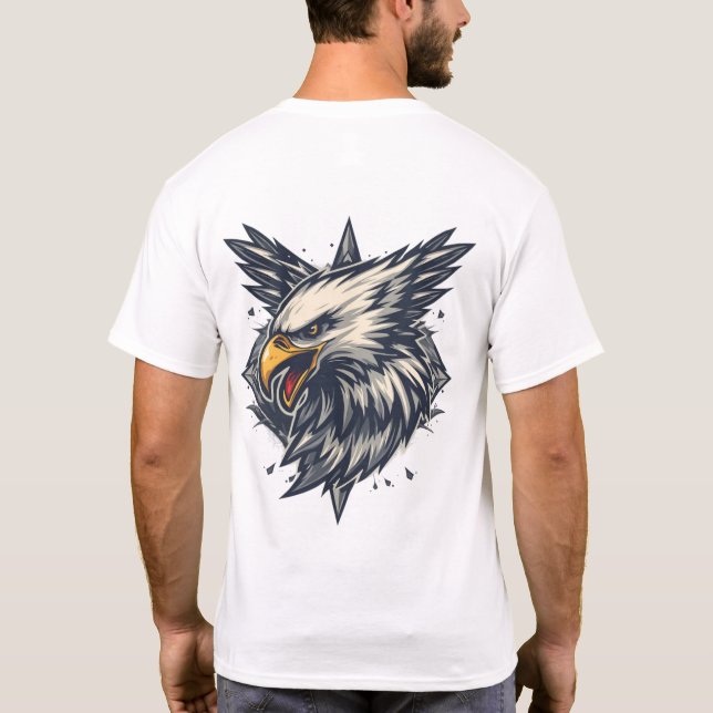 T-Shirt Aigle de Cristal Féroce (Dos)