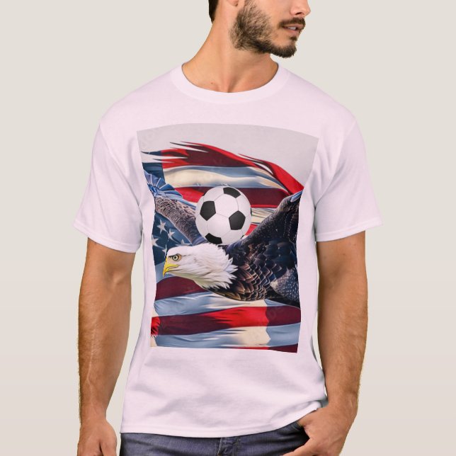 T-SHIRT AIGLE DE FOOTBALL (Devant)