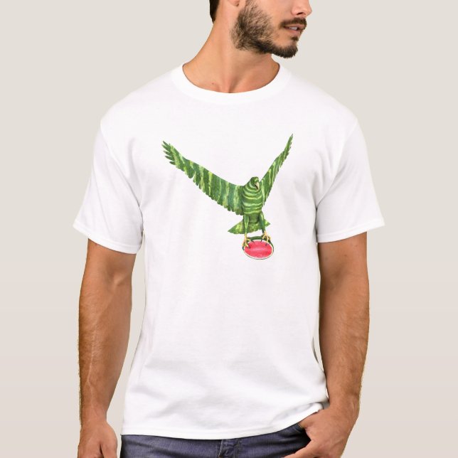 T-shirt Aigle de la Fête nationale de la pastèque (Devant)