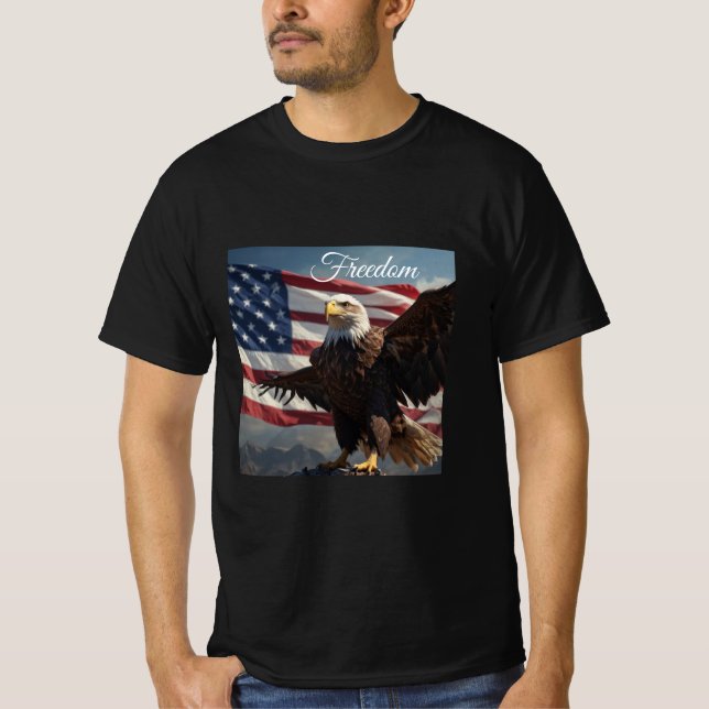 T-shirt Aigle de la liberté (Devant)