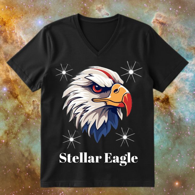 T-shirt Aigle de la nébuleuse de la faune galactique (Créateur téléchargé)
