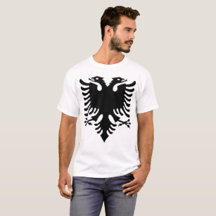 T-shirt aigle de l'Albanie