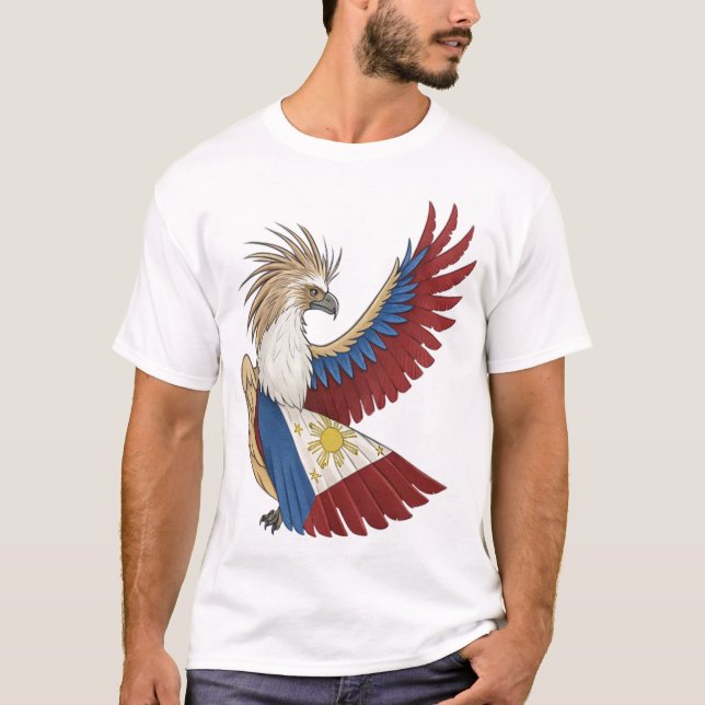 T-shirt Aigle des Philippines (Devant)