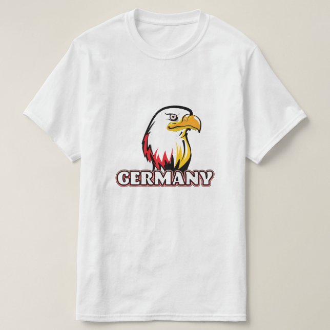 T-shirt Aigle d'or allemande (Design devant)