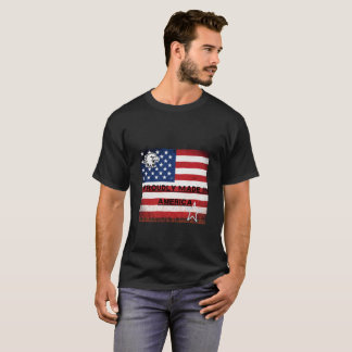 T-shirt aigle drapeau américain
