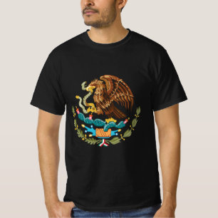 T-shirt Aigle du drapeau mexicain
