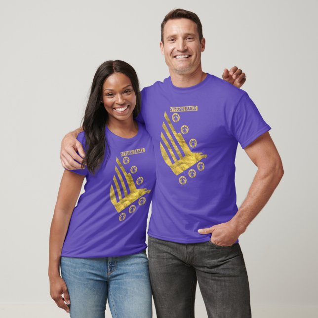 T-shirt Aigle élégant (Unisexe)