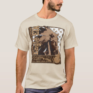 T-shirt Aigle Elk légendaire guerrier Oglala Lakota