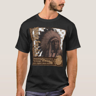 T-shirt Aigle en Vol Guerrier Légendaire Oglala Lakot