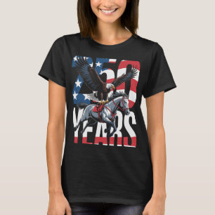 T-shirt Aigle et cheval Clydesdale pour le 250e anniversai