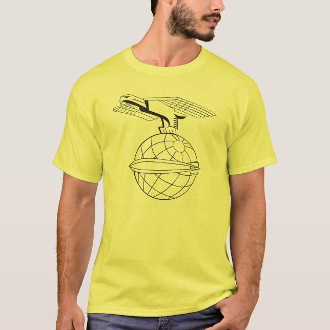 T-shirt Aigle et Globe DZR (Devant)