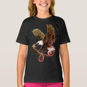 T-shirt Aigle et serpent