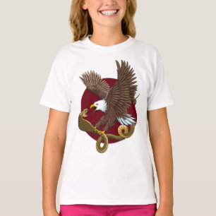 T-shirt Aigle et serpent