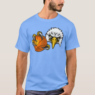 T-shirt Aigle Faucon Basketball Ball Aigles américains gif