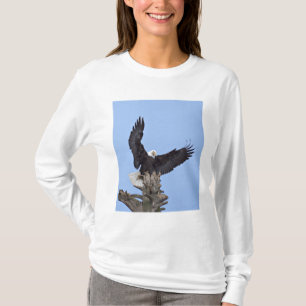 T-shirt Aigle (Haliaeetus leucocephalus) avec ailes