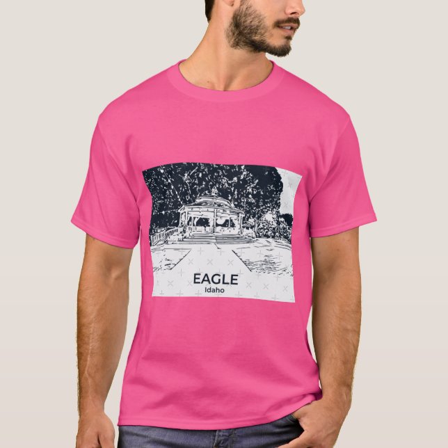 T-shirt Aigle Idaho 1 (Devant)