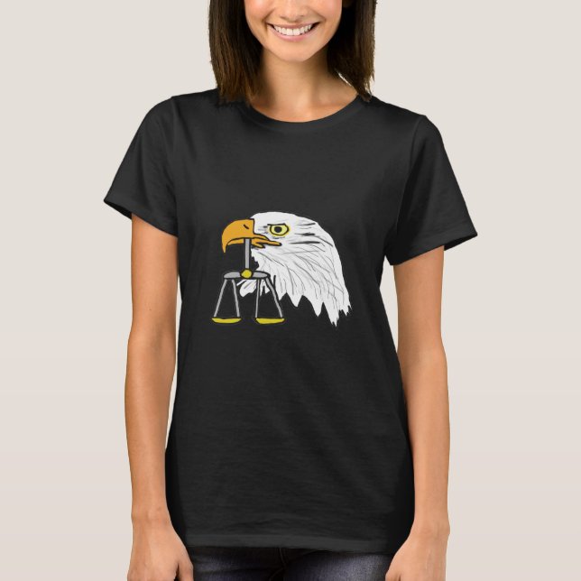 T-shirt Aigle juridique (Devant)