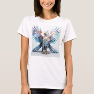 T-shirt Aigle métallique Iridescendant
