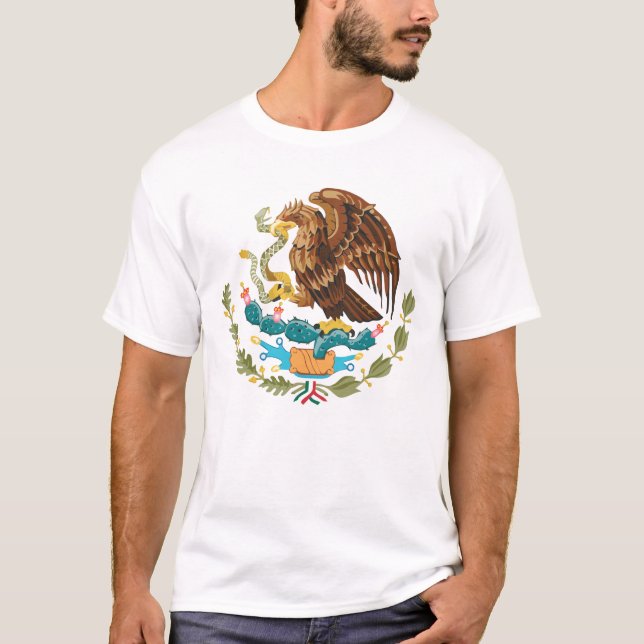 T-shirt Aigle mexicain (Devant)